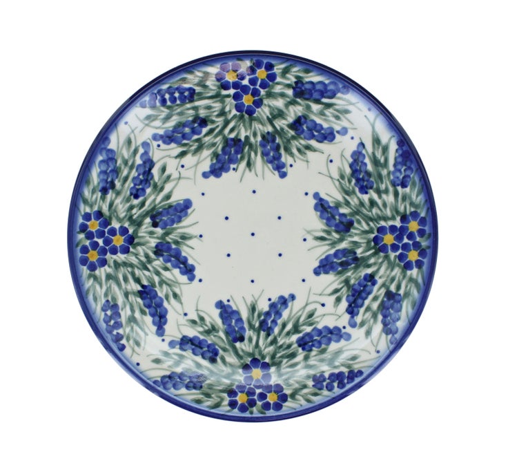 Detail image of WR Unikat Hyacinth Dining Plates & Bowls — Polish Pottery