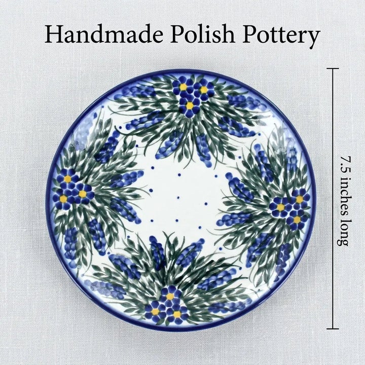 WR Unikat Hyacinth Dining Plates & Bowls — Polish Pottery