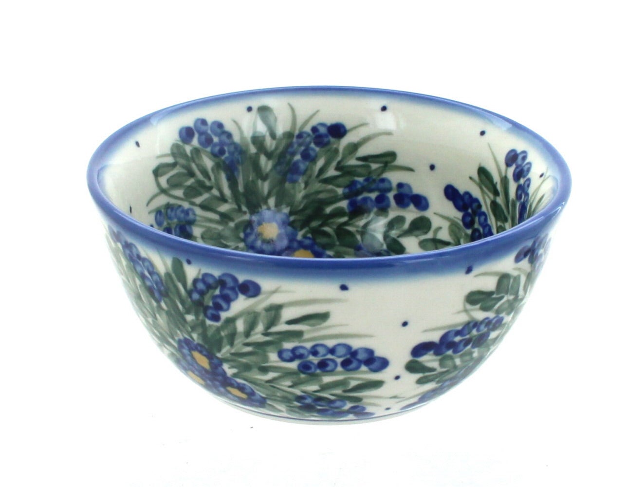 WR Unikat Hyacinth Dining Plates & Bowls — Polish Pottery