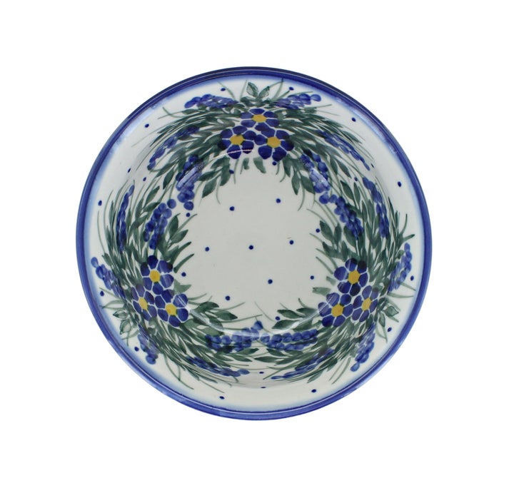 WR Unikat Hyacinth Dining Plates & Bowls — Polish Pottery