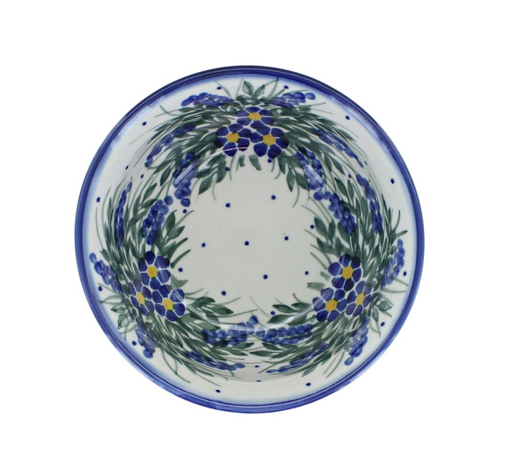 Detail image of WR Unikat Hyacinth Dining Plates & Bowls — Polish Pottery