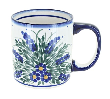 WR Unikat Hyacinth Mug — Polish Pottery