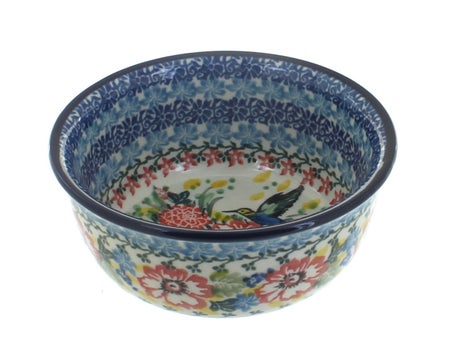 Ceramika Artystyczna Hummingbird Large Serving Piece — Polish Pottery