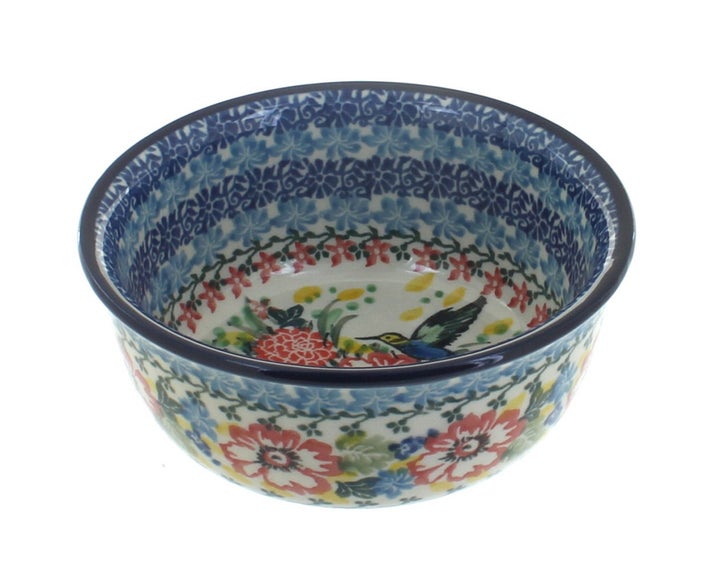 Ceramika Artystyczna Hummingbird Large Serving Piece — Polish Pottery