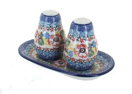 Ceramika Artystyczna Hummingbird Salt & Pepper Shaker — Polish Pottery