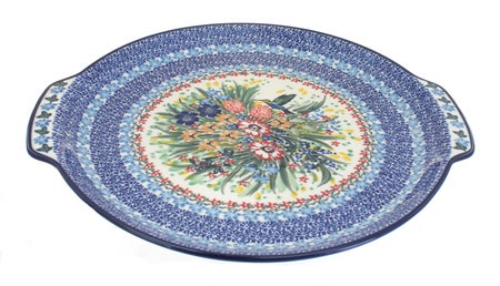 Ceramika Artystyczna Hummingbird Large Serving Piece — Polish Pottery