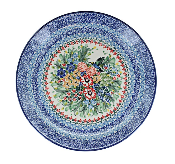 Detail image of Ceramika Artystyczna Hummingbird Dining Plates & Bowls — Polish Pottery