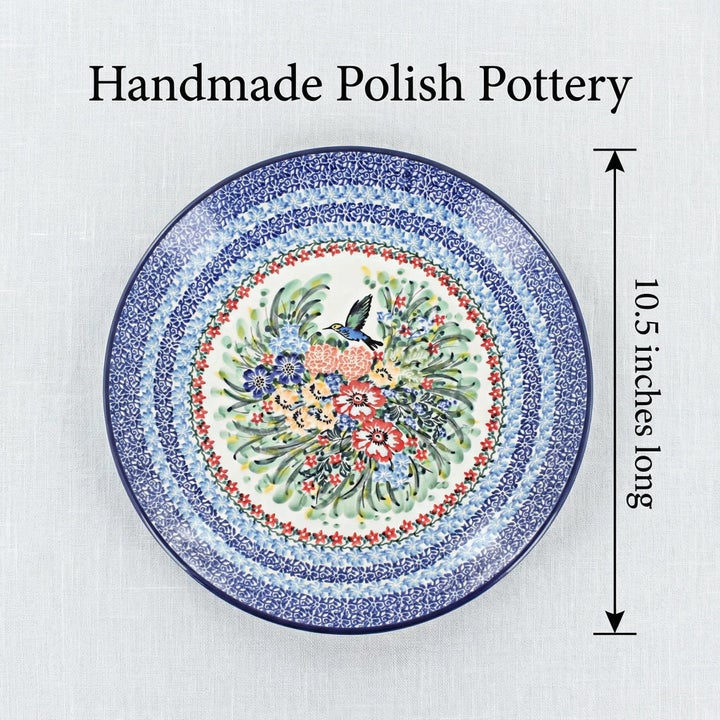 Ceramika Artystyczna Hummingbird Dining Plates & Bowls — Polish Pottery