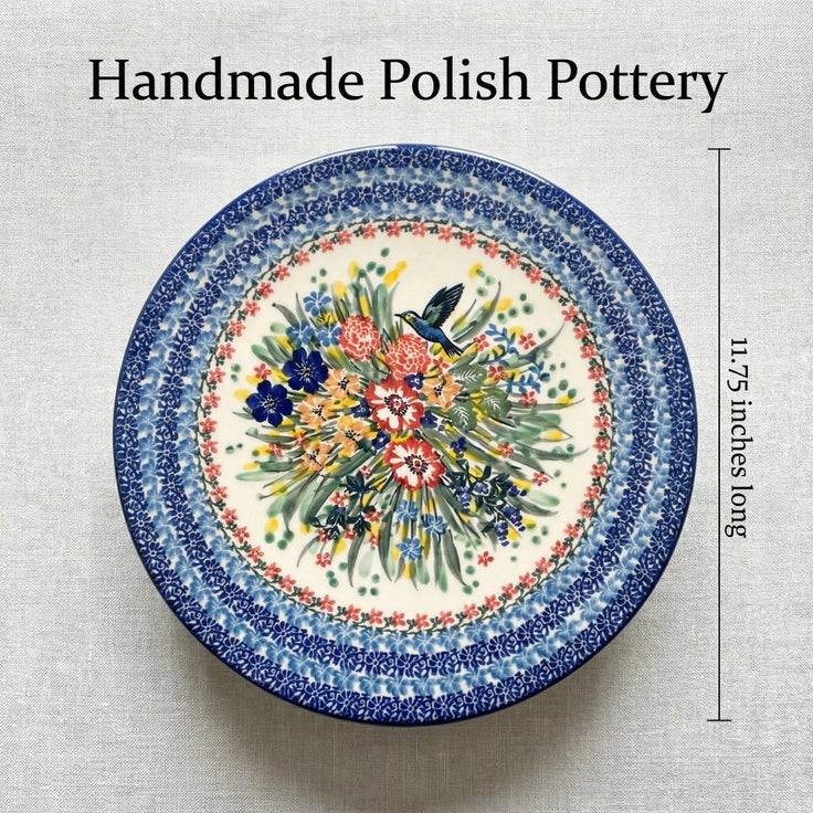 Detail image of Ceramika Artystyczna Hummingbird Countertop Accessories — Polish Pottery