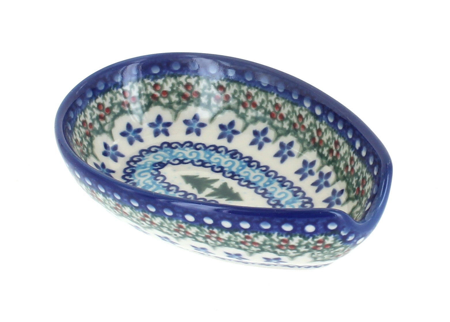 Vena Holiday Pine Countertop Accessories — Polish Pottery
