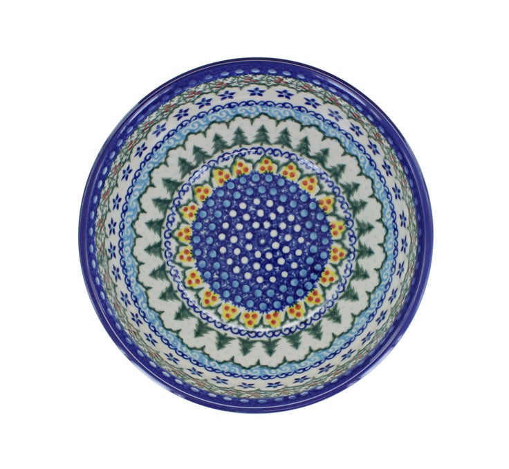 Detail image of Vena Holiday Pine Dining Plates & Bowls — Polish Pottery