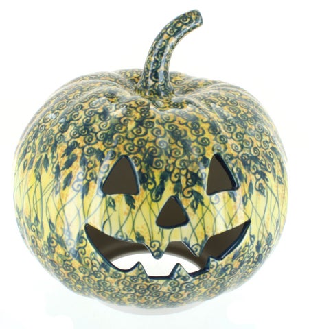 Manufaktura Pumpkins Luminary — Polish Pottery