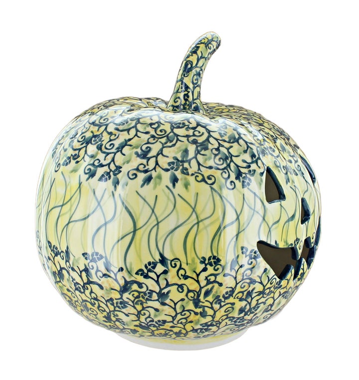 Manufaktura Pumpkins Luminary — Polish Pottery