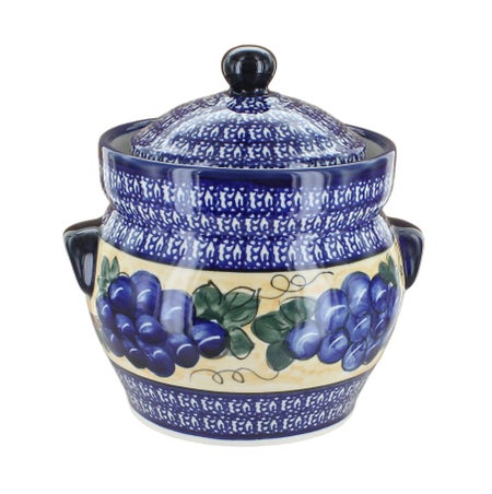 Zaklady Grapes Counter Storage — Polish Pottery
