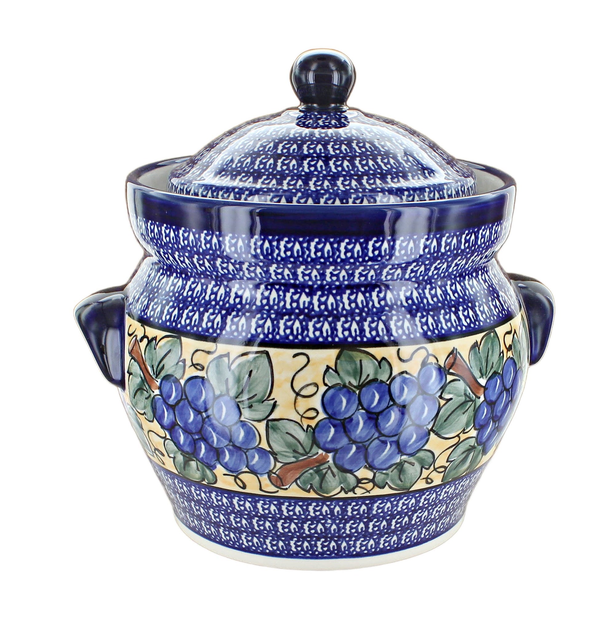 Zaklady Grapes Counter Storage — Polish Pottery