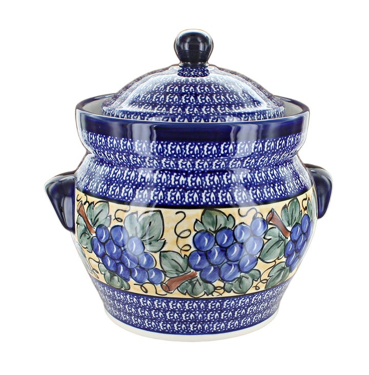 Zaklady Grapes Counter Storage — Polish Pottery