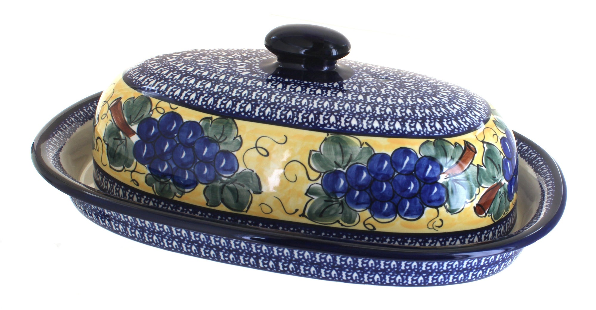 Zaklady Grapes Counter Storage — Polish Pottery