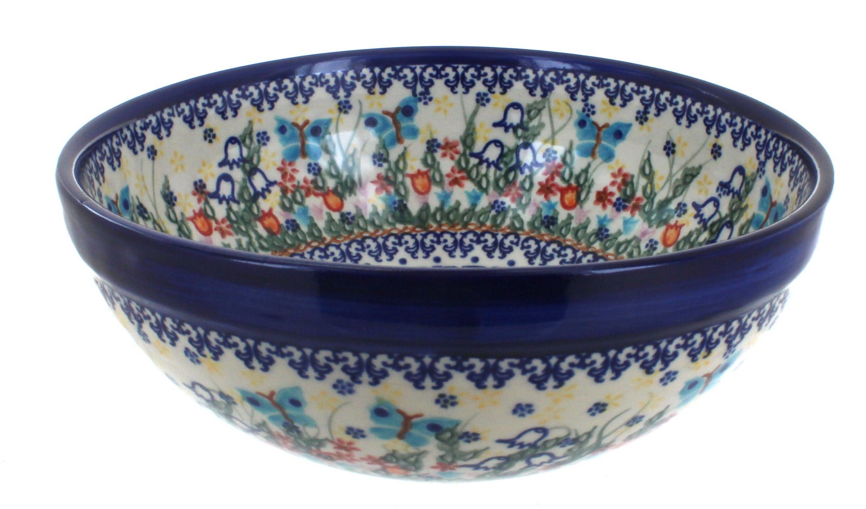 Vena Garden of Eden Small Serving Piece — Polish Pottery