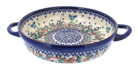 Vena Garden of Eden Small Bakeware — Polish Pottery
