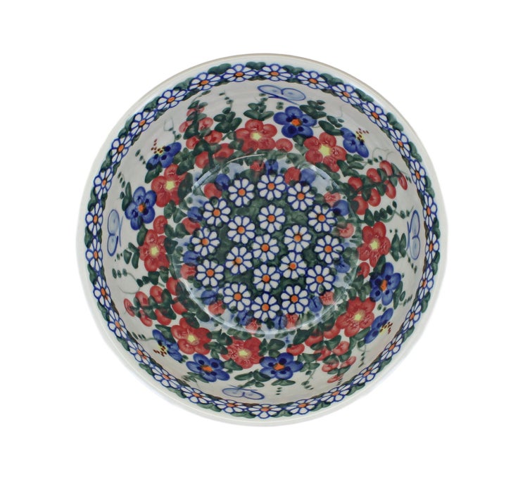 Detail image of Vena Garden Butterfly Dining Plates & Bowls — Polish Pottery