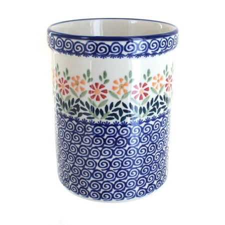 Manufaktura Garden Bouquet Counter Storage — Polish Pottery