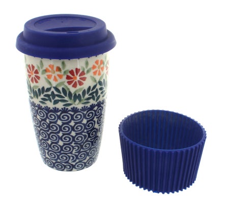 Manufaktura Garden Bouquet Mug — Polish Pottery