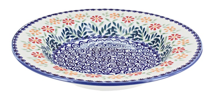 Manufaktura Garden Bouquet Dining Plates & Bowls — Polish Pottery