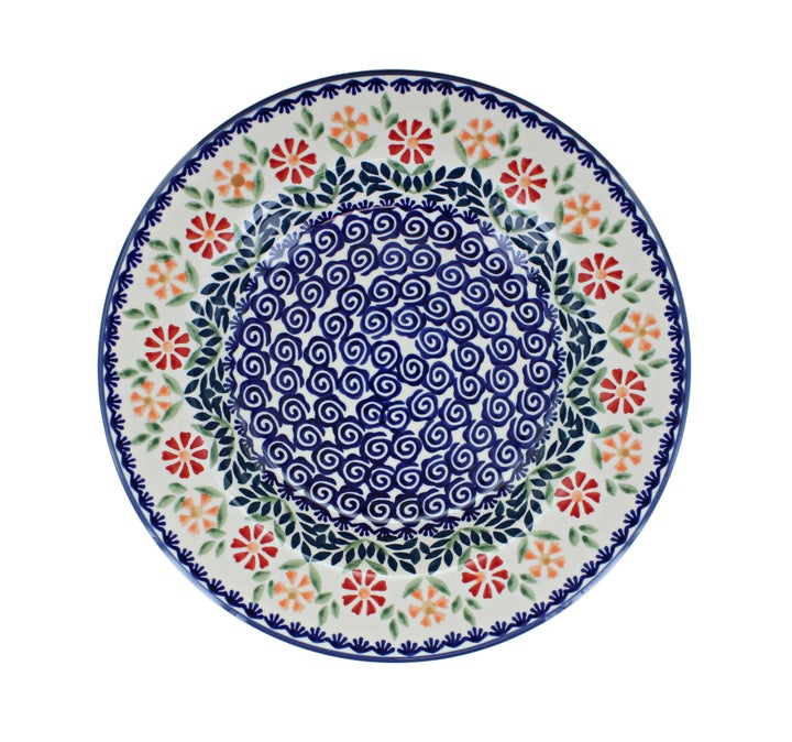 Manufaktura Garden Bouquet Dining Plates & Bowls — Polish Pottery