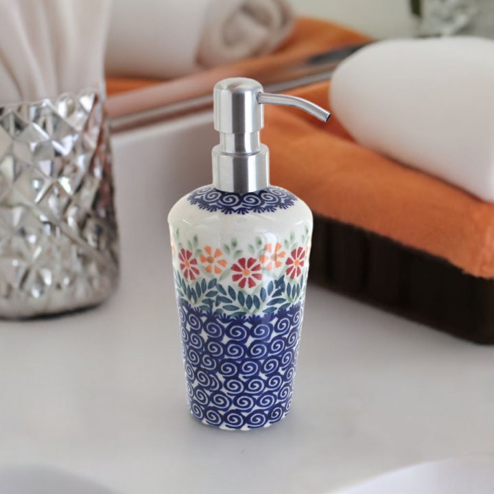 Manufaktura Garden Bouquet Bathroom Accessories — Polish Pottery