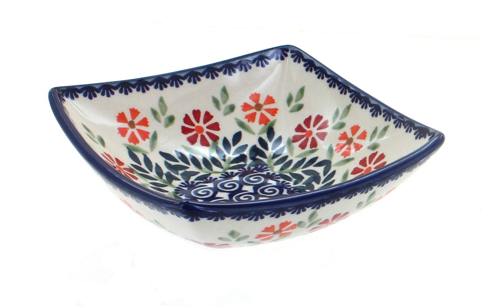 Manufaktura Garden Bouquet Petite Bowl/Dish — Polish Pottery