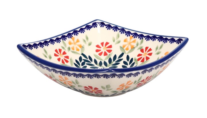 Manufaktura Garden Bouquet Petite Bowl/Dish — Polish Pottery