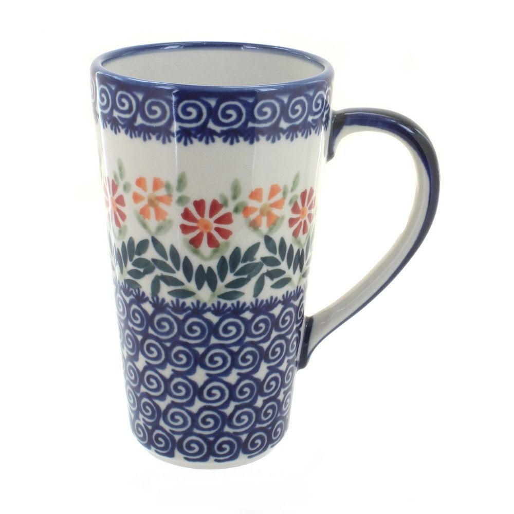 Manufaktura Garden Bouquet Mug — Polish Pottery