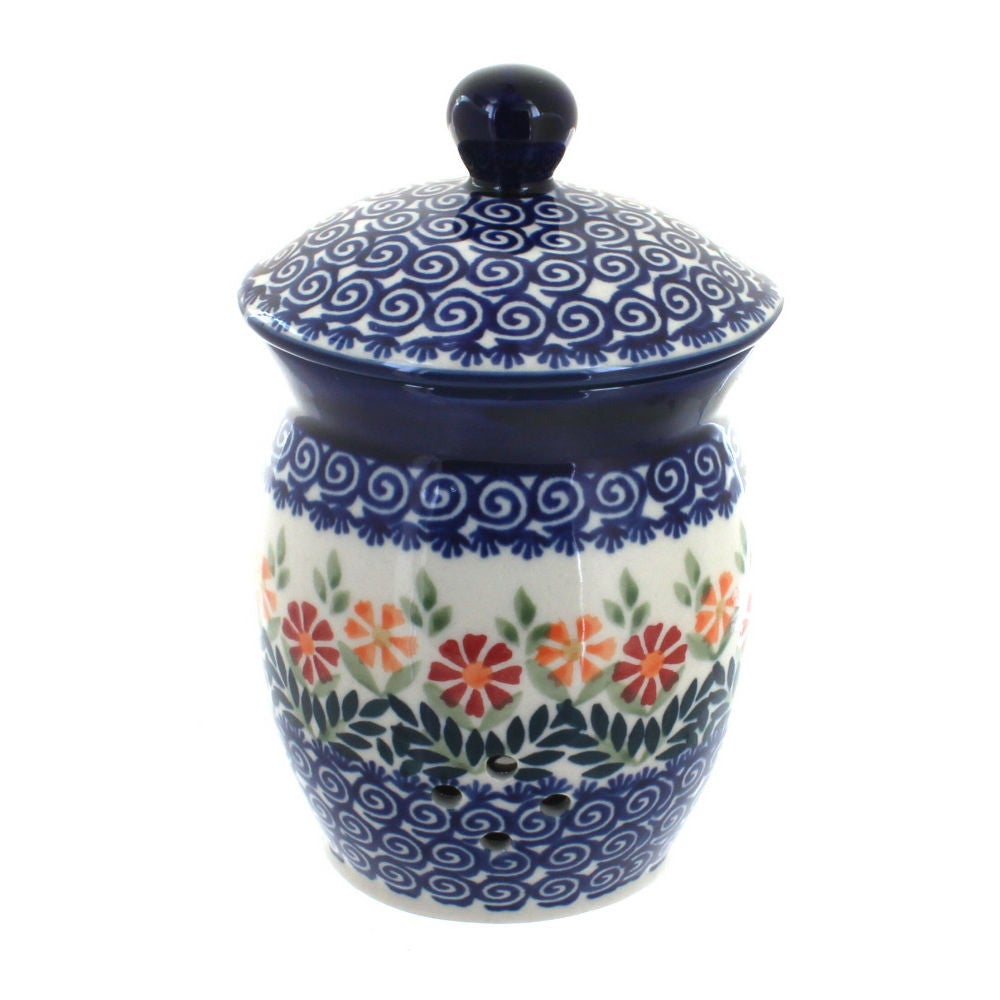 Manufaktura Garden Bouquet Counter Storage — Polish Pottery