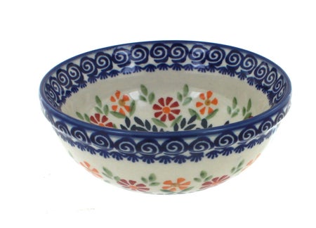 Manufaktura Garden Bouquet Dining Plates & Bowls — Polish Pottery