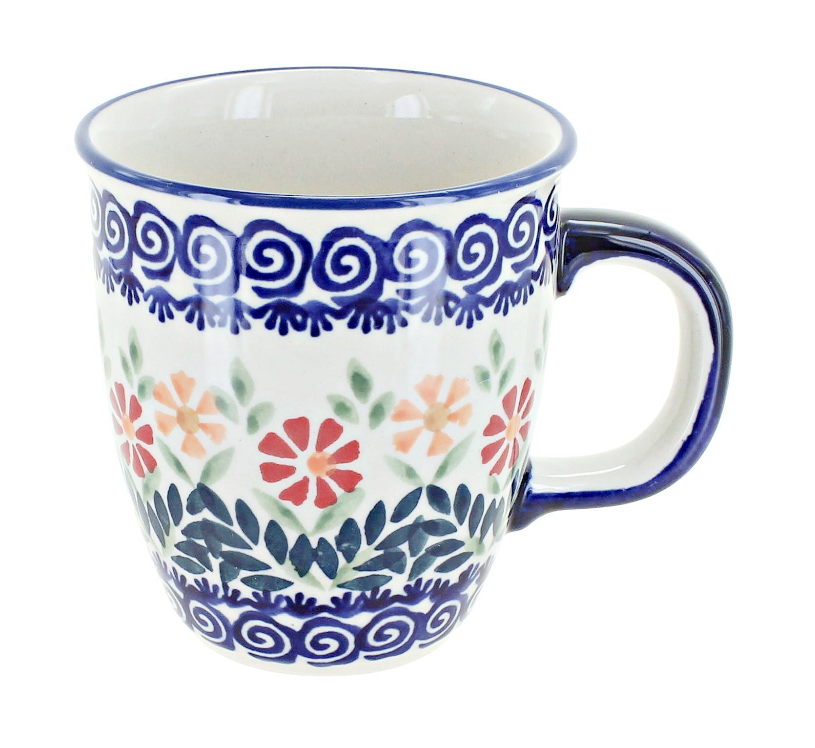 Manufaktura Garden Bouquet Mug — Polish Pottery