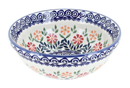 Manufaktura Garden Bouquet Dining Plates & Bowls — Polish Pottery