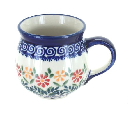 Manufaktura Garden Bouquet Mug — Polish Pottery