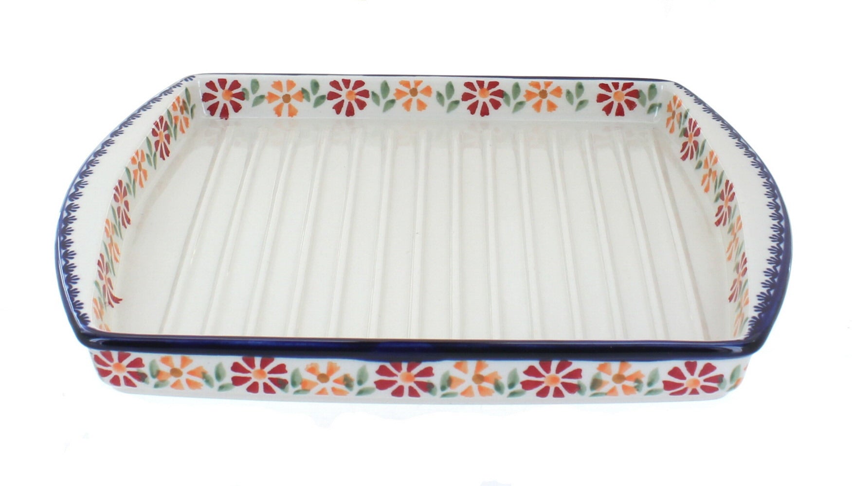 Manufaktura Garden Bouquet Specialty Bakeware — Polish Pottery