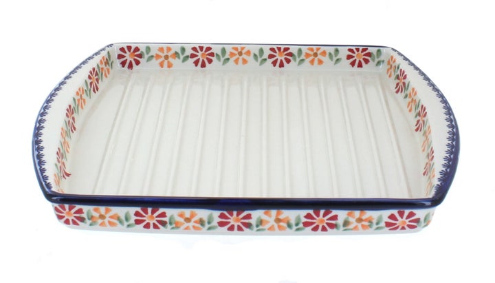 Manufaktura Garden Bouquet Specialty Bakeware — Polish Pottery