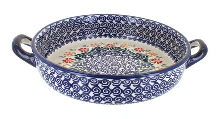 Manufaktura Garden Bouquet Small Bakeware — Polish Pottery
