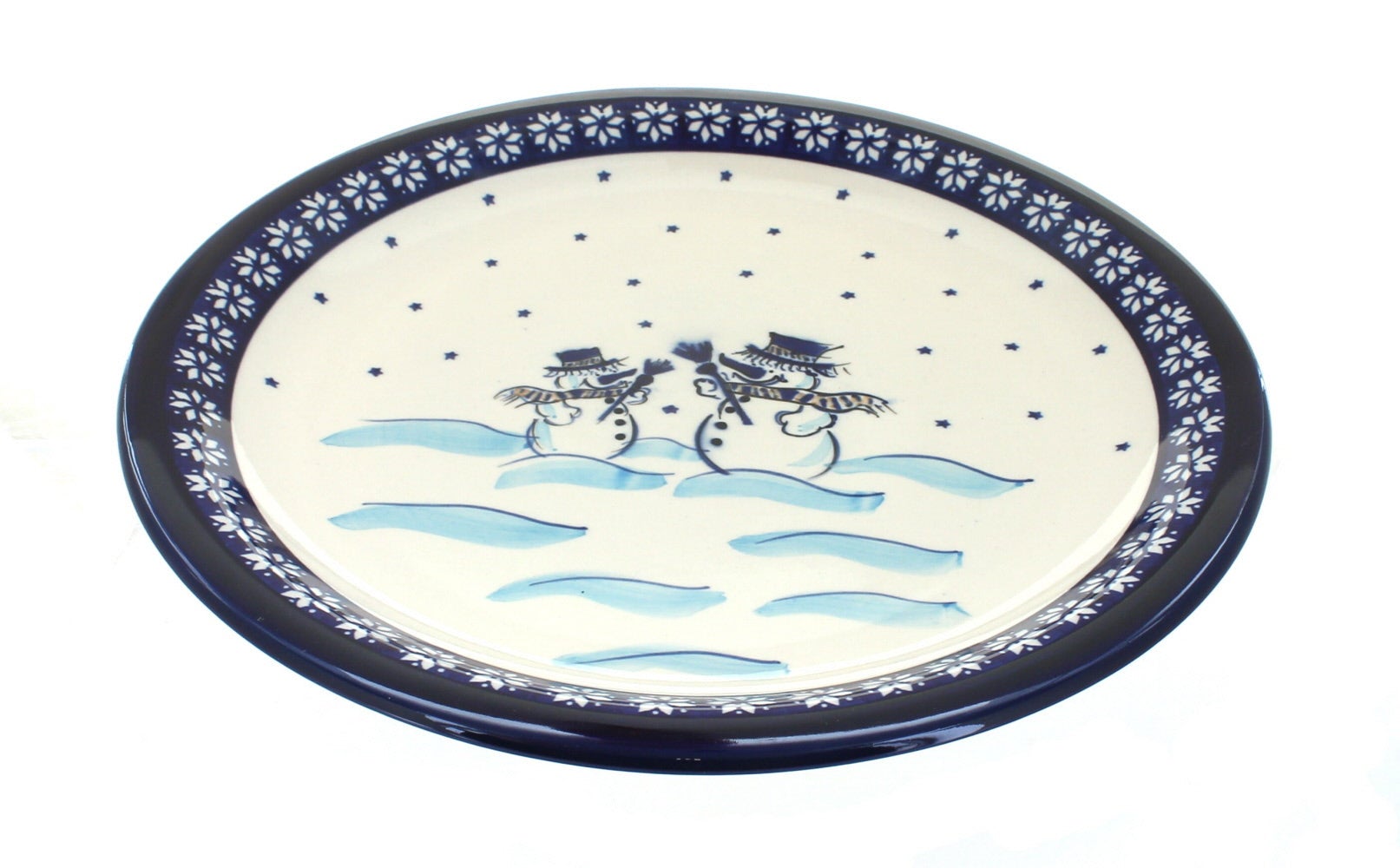 Zaklady Frosty Friend Dining Plates & Bowls — Polish Pottery