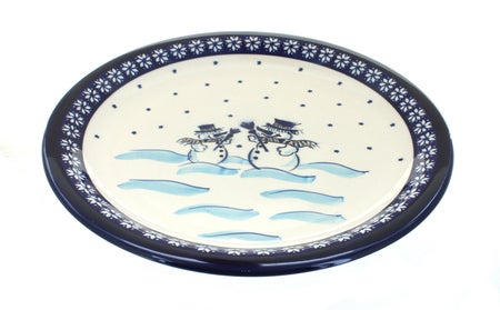 Zaklady Frosty Friend Dining Plates & Bowls — Polish Pottery