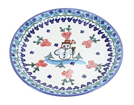 WR Unikat Frosty Duo Dining Plates & Bowls — Polish Pottery