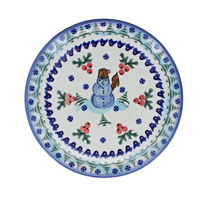 WR Unikat Frosty Duo Dining Plates & Bowls — Polish Pottery