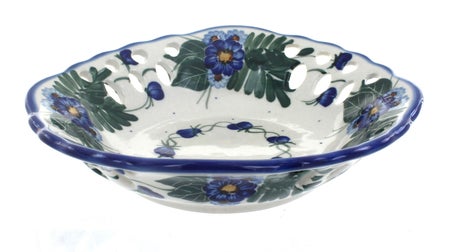 WR Unikat Forget Me Not Countertop Accessories — Polish Pottery