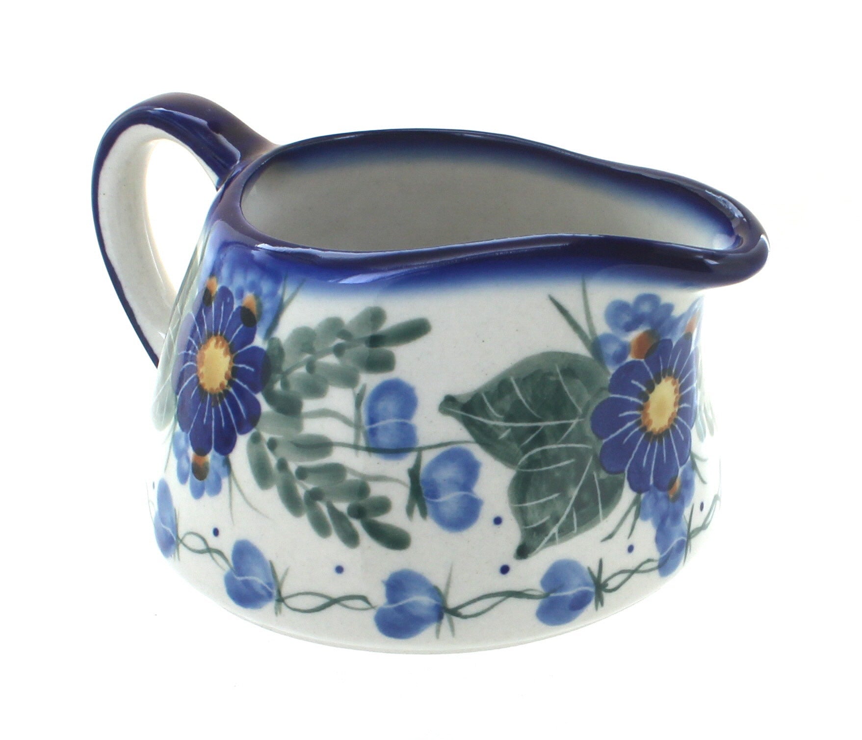 WR Unikat Forget Me Not Dining Accessories — Polish Pottery