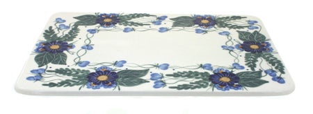 WR Unikat Forget Me Not Countertop Accessories — Polish Pottery