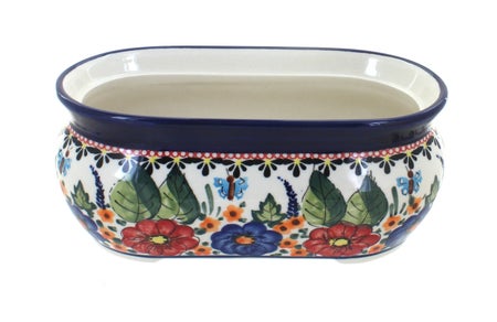 Zaklady Floral Butterfly Décor — Polish Pottery