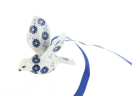 Manufaktura Festive Fir Christmas Ornament — Polish Pottery