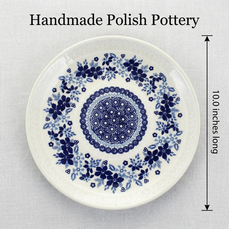 Detail image of Manufaktura Elizabeth Dining Plates & Bowls — Polish Pottery